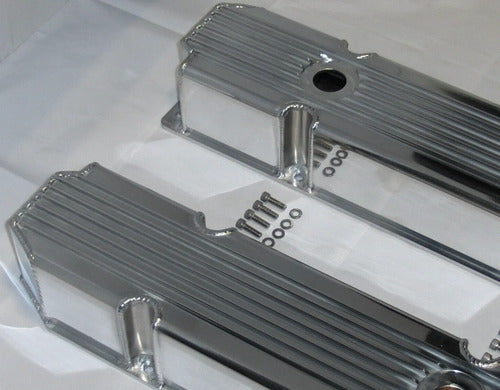 Tapas de Punterías Aluminio Con Aletas Fabricadas Big Block Dodge Plymouth Chrysler 383