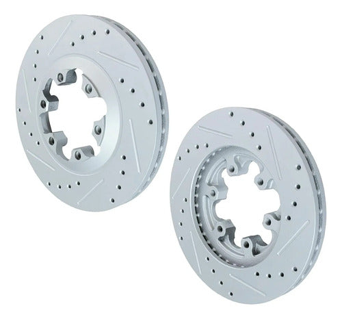 Discos Freno Delantero Chevrolet Colorado Gmc Canyon 04-08