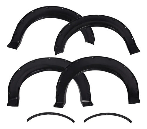 Cantoneras Fender Flares Ford Lobo F150 2015 2016 2017 Negro Negro