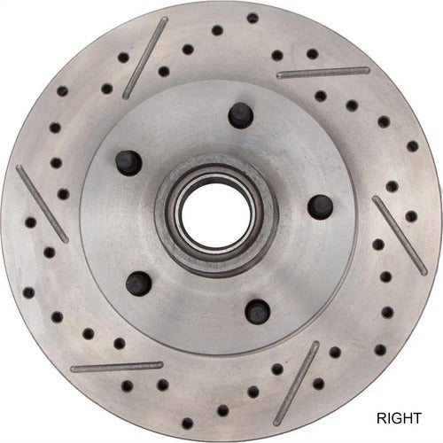 Kit Frenos Discos Ranurados Gm F-body A-body 1970-1978