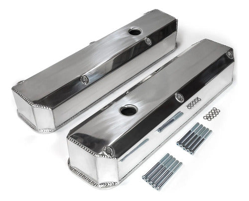 Tapas de Punterías Aluminio Altas Fabricadas Small Block Dodge Plymouth Chrysler 318 340