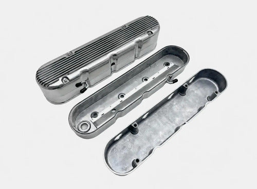 Tapas de Punterías Aluminio Con Aletas Con Base de Bobinas Chevrolet GMC Cadillac 6.0 6.2