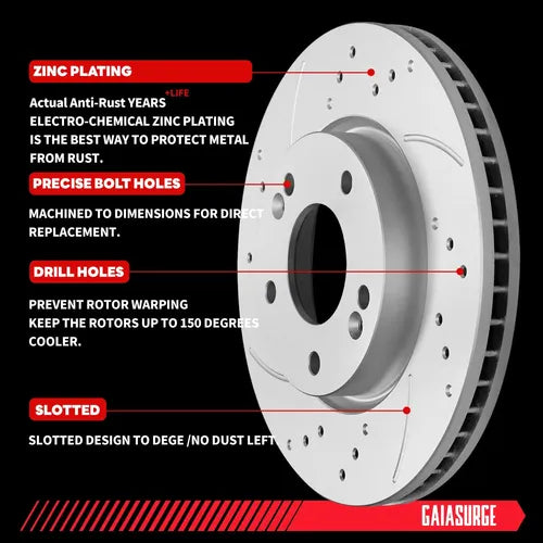 Kit Frenos Delantero Ford F-250 F-350 F-450 2005-2012