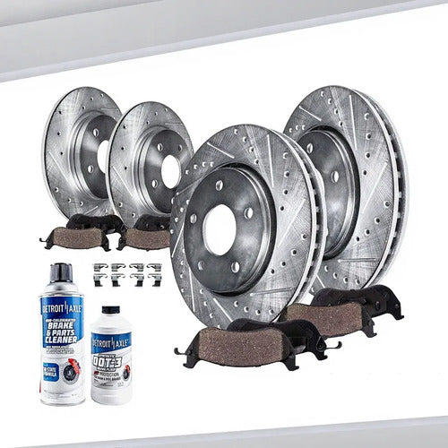 Kit Frenos Discos Ranurados Toyota Camry 1992-1996 4 Cyl