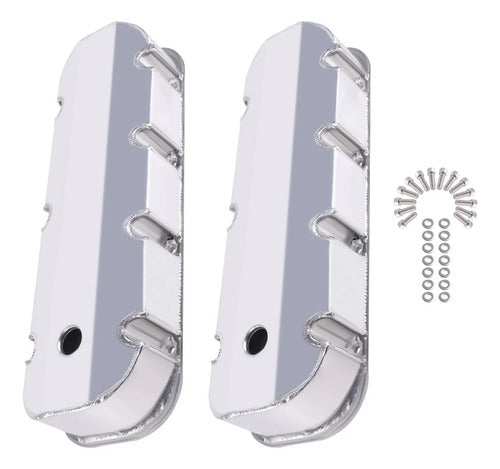 Tapas de Punterías Aluminio Altas Con Respiradero BBC Chevrolet GMC 396 427 454