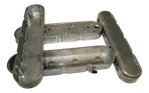 Tapas de Punterías Aluminio Con Aletas LS Chevrolet GMC 6.0 LQ4 Silverado Sierra 2500