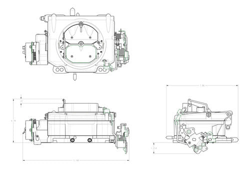 Carburador Demon 1903 750 Cfm Chevrolet Gmc 454 C20 C30 K20 K30 Suburban C10