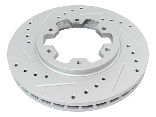 Discos Freno Delantero Ranurados Nissan Frontier 1998-2002