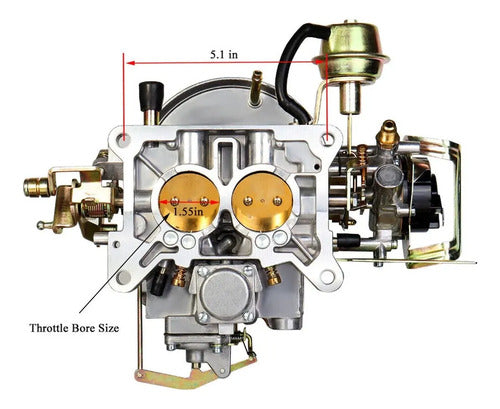 Carburador 2 Gargantas Ford E-100 E-150 Econoline