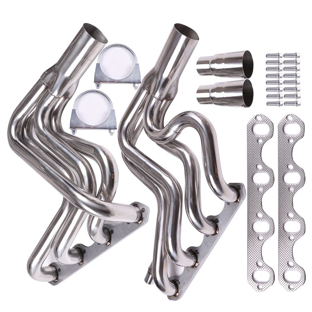 Headers Largos Ford F150/F250/Bronco 1987-1996 Motor 351 5.8L V8 - Colectores Deportivos