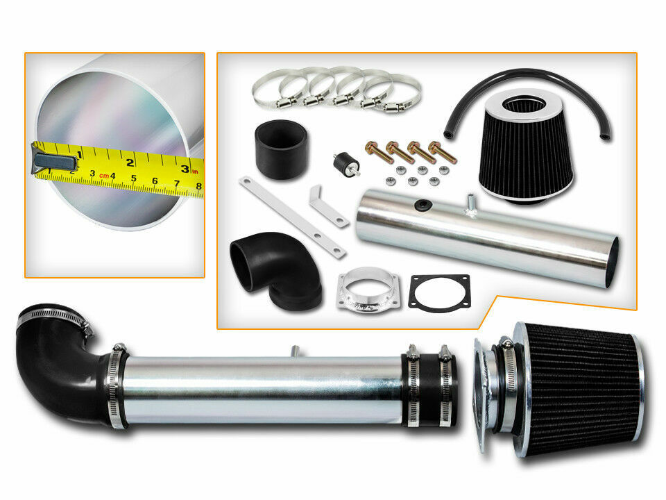 Cold Air Intake Filtro de Aire Deportivo Alto Flujo Conico Ford F150 Lobo 4.2L V6 1997-2003 Aumento Potencia HP