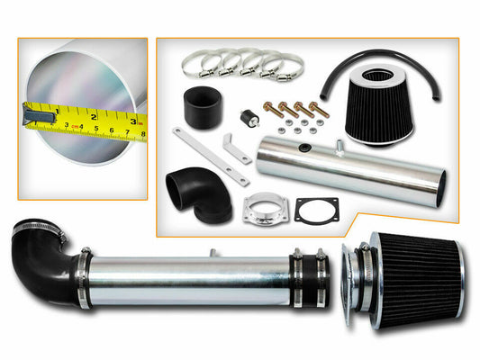 Cold Air Intake Filtro de Aire Deportivo Alto Flujo Conico Ford F150 Lobo 4.2L V6 1997-2003 Aumento Potencia HP