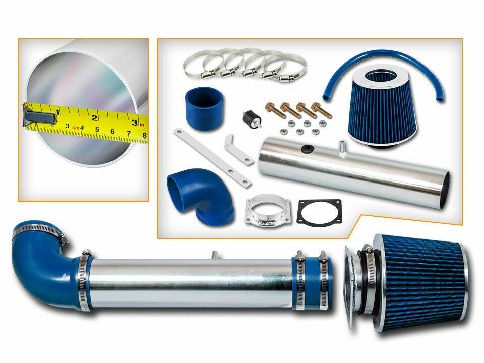 Cold Air Intake Filtro de Aire Deportivo Alto Flujo Conico Ford F150 Lobo 4.2L V6 1997-2003 Aumento Potencia HP