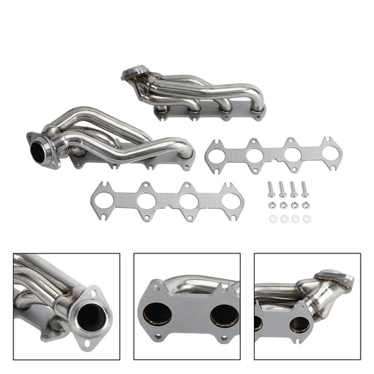 Headers Escape Ford F150 5.4L V8 2004-2010 King Ranch Lariat XL XLT - Colectores Deportivos Manifold