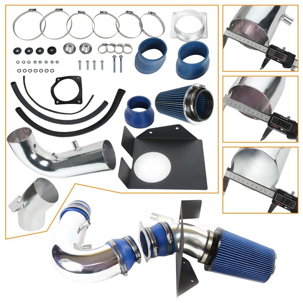 Cold Air Intake Filtro de Aire Deportivo Alto Flujo Ford F150 Lobo F250 4.6L 5.4L 1997-2003 Aumento Potencia HP
