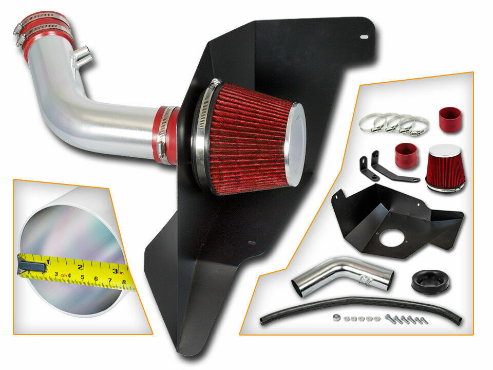 Cold Air Intake Filtro de Aire Deportivo Alto Flujo Ford Mustang V6 3.7L 2015-2017 Aumento de Potencia HP