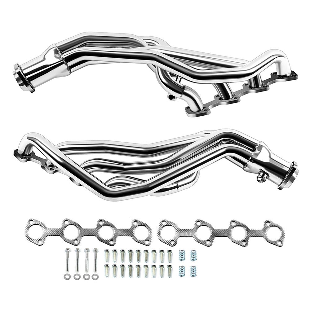 Headers Escape Ford Mustang GT 1996-2004 V8 4.6L Largos - Colector Escape Deportivo