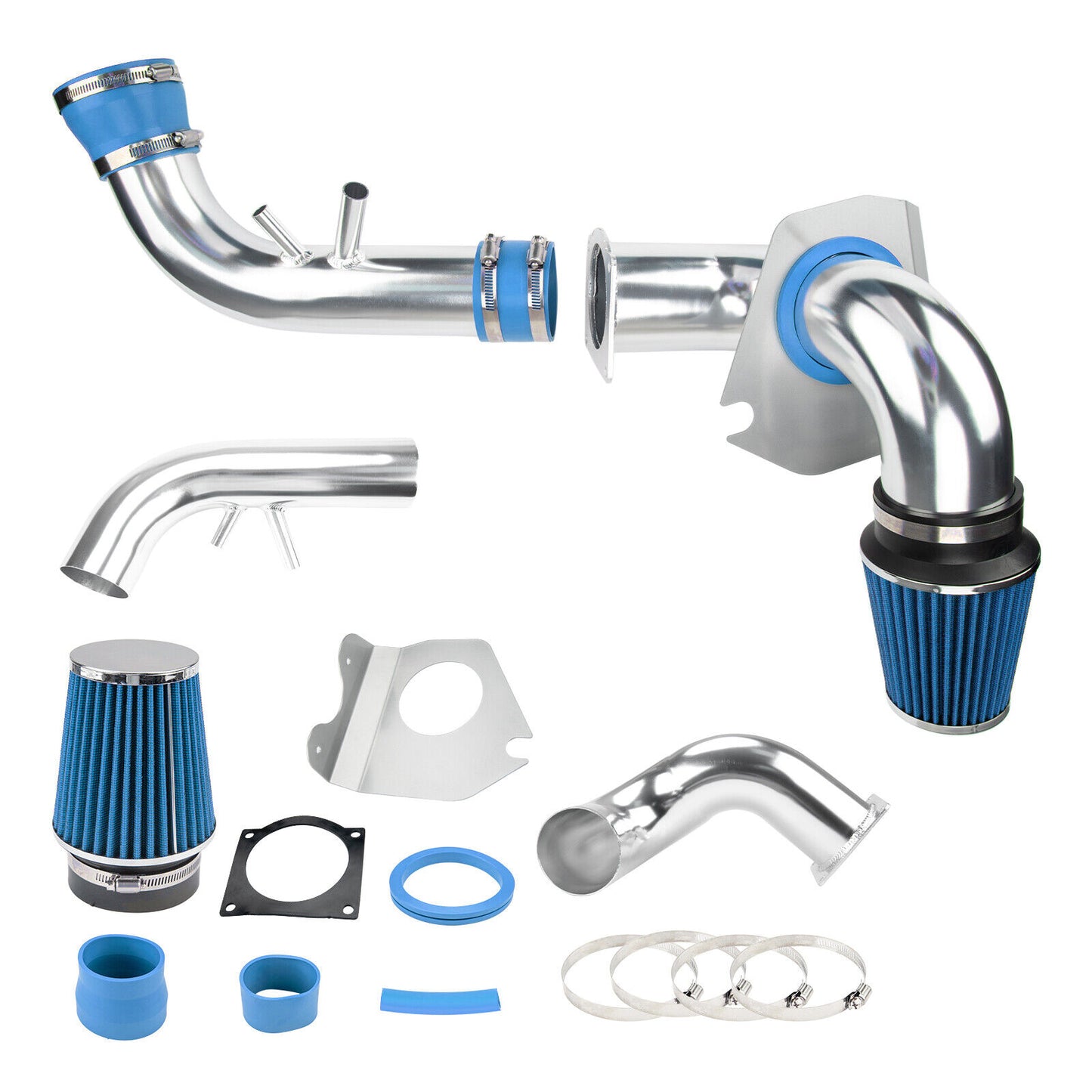 Cold Air Intake Filtro de Aire Deportivo Alto Flujo Ford Mustang GT 4.6 V8 1996-2004 Aumento Potencia HP