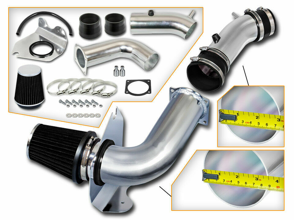 Cold Air Intake Filtro de Aire Deportivo Alto Flujo para Ford Mustang 3.8 V6 1996-1999 Aumento de potencia HP