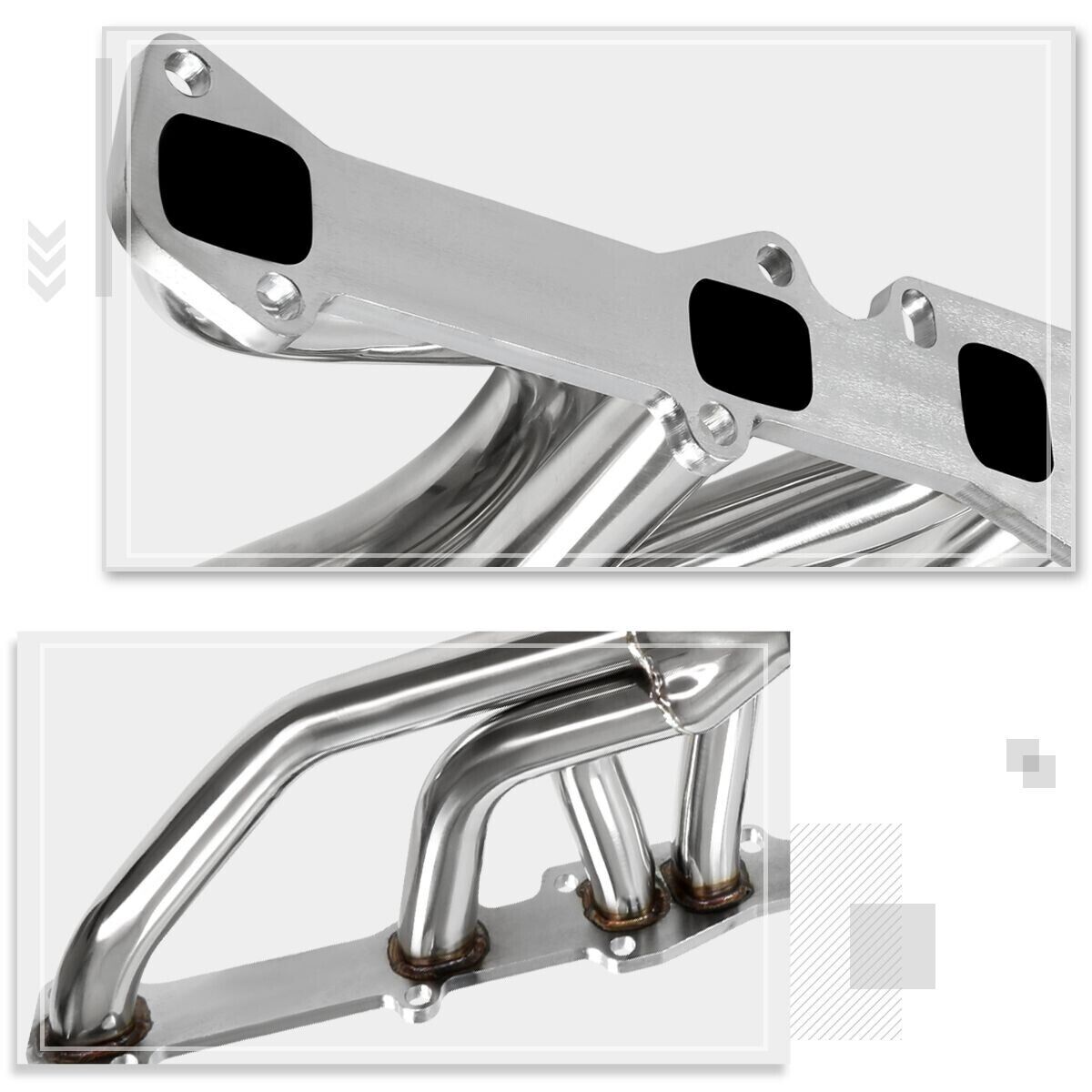Headers Escape Ford 6 Cil Linea 144-250 3.3 1964-1983 - Colector Deportivo