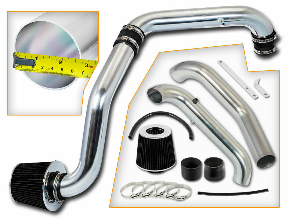 Cold Air Intake Filtro de Aire Deportivo Alto Flujo Honda Civic 1.6 1996 A 2000 Aumento Potencia HP Intake Largo