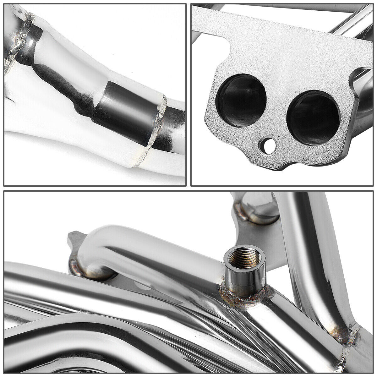 Headers Escape Jeep Cherokee Wrangler 4.0l 1987-1993 6 cil Acero Inoxidable - Colector Deportivo