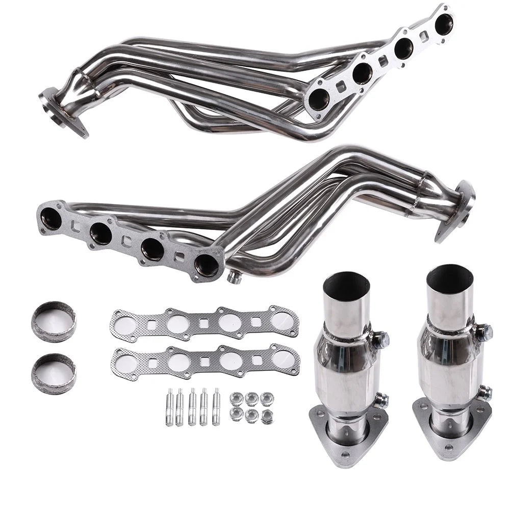 Headers Escape Ford F150 F250 5.4 V8 1997 1998 1999 2000 2001 2002 2003 - Colectores Largos Manifold Deportivo