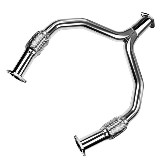 Downpipe Tuberia Escape Y-Pipe Nissan 370Z 3.5L V6 2009-2017 Aumento de Potencia Acero Inoxidable
