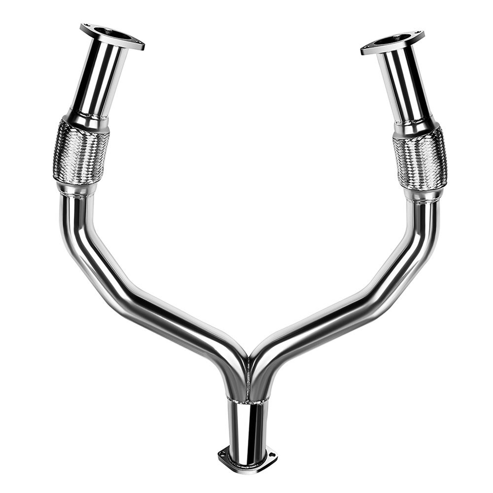 Downpipe Tuberia Escape Y-Pipe Nissan 370Z 3.5L V6 2009-2017 Aumento de Potencia Acero Inoxidable