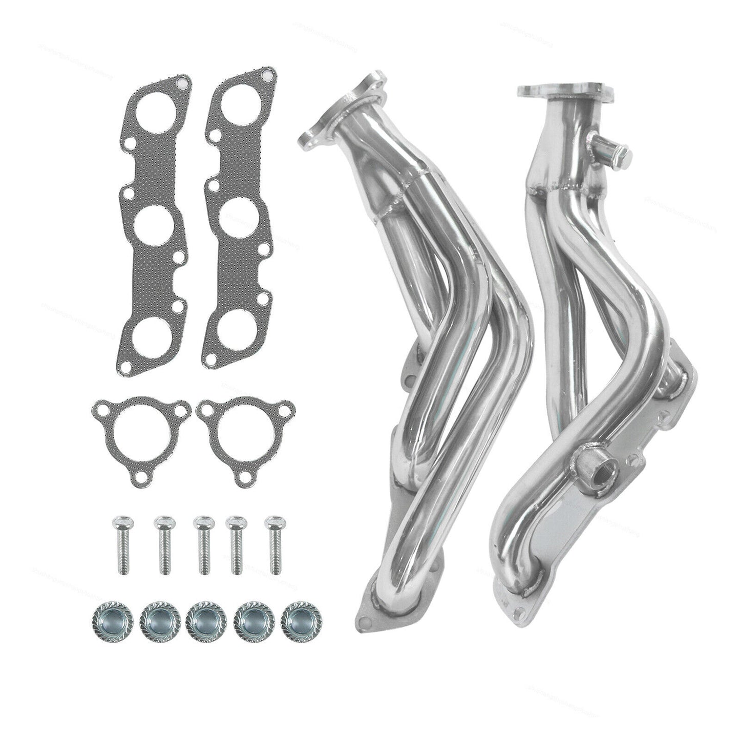 Headers Colectores Escape Nissan Xterra Frontier 3.3l V6 1998-2004 Cabezales Deportivos Acero Inoxidable Aumento Potencia