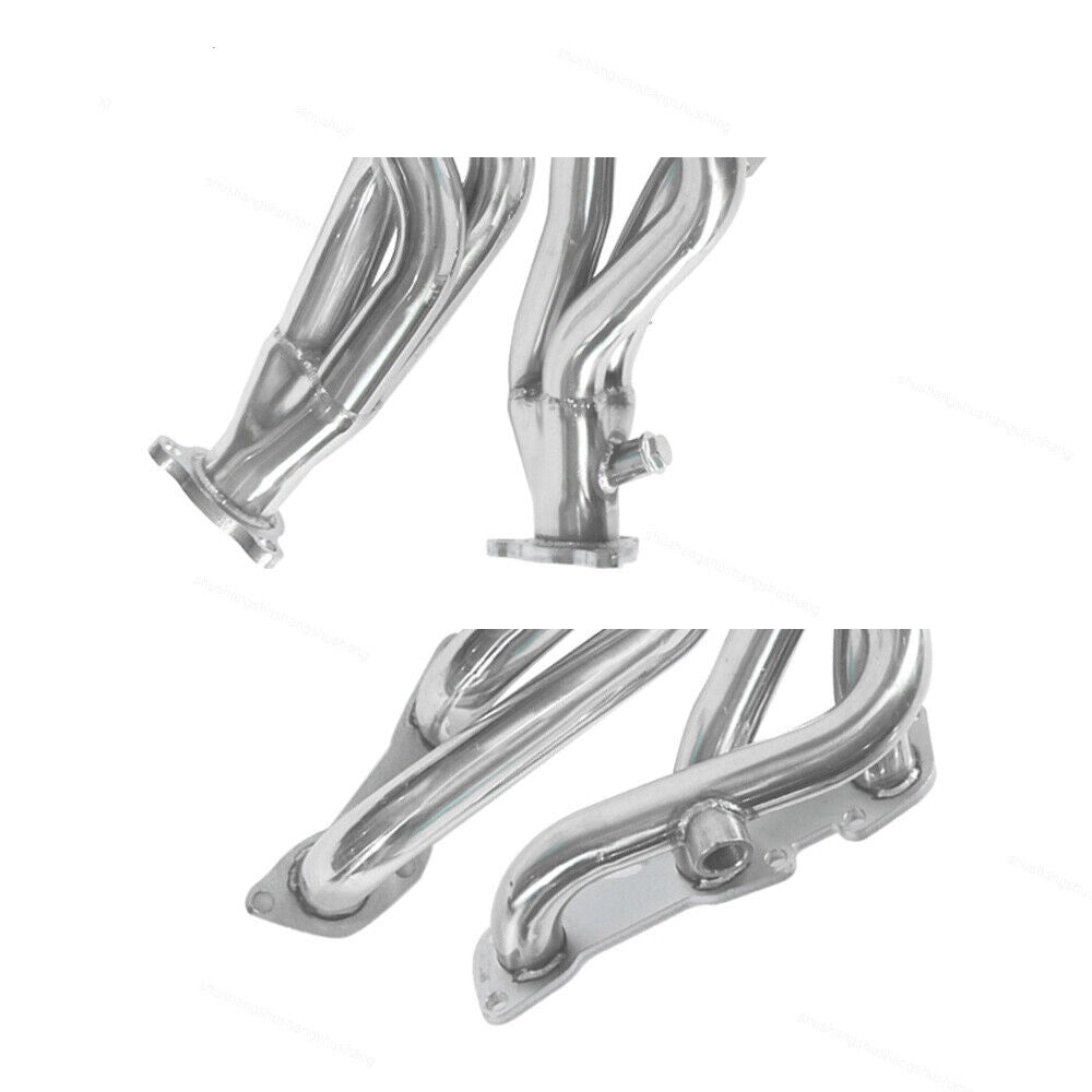 Headers Colectores Escape Nissan Xterra Frontier 3.3l V6 1998-2004 Cabezales Deportivos Acero Inoxidable Aumento Potencia