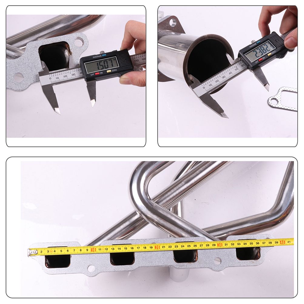Headers Escape Toyota Corolla 1.8L 1980 1981 1982 CLX/SR5 - Cabezal Escape Deportivo Manifold