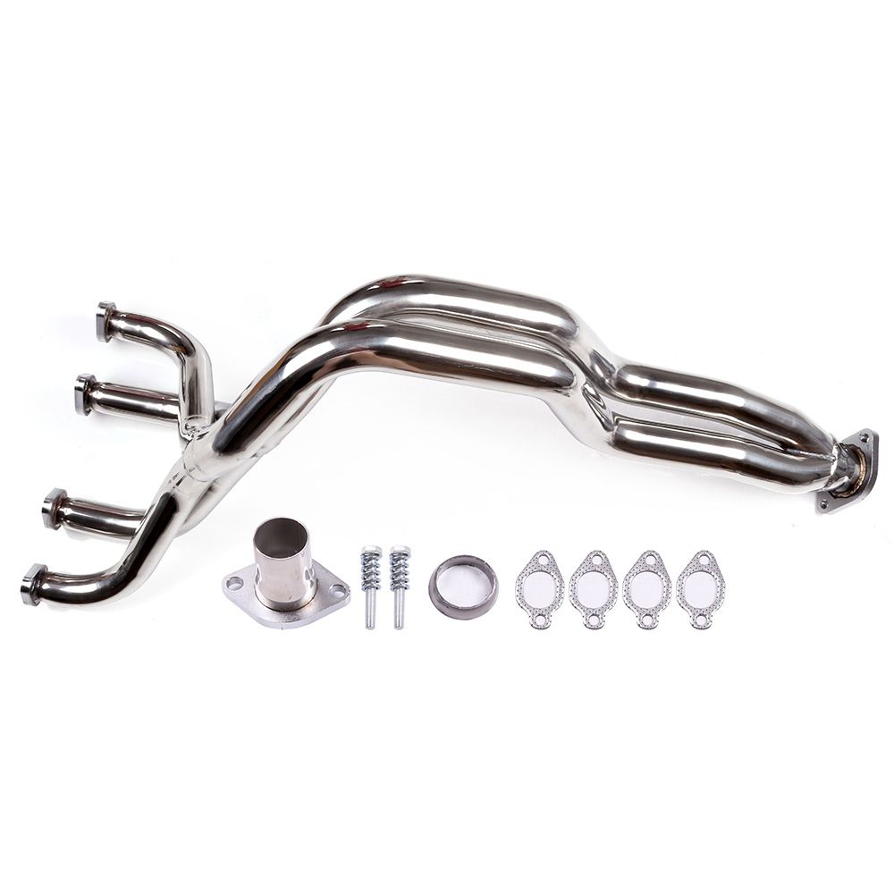 Headers Escape Volkswagen VW Caribe Golf 1977-1984 MK1 1.6L/1.8L - Cabezal Deportivo Maniful