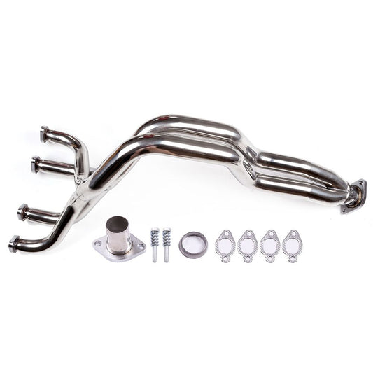 Headers Escape Volkswagen VW Caribe Golf 1977-1984 MK1 1.6L/1.8L - Cabezal Deportivo Maniful