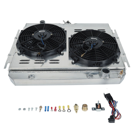 Radiador Aluminio Chevrolet Impala El Camino Malibu 1963 19964 1965 1966 1967 1968 - 3 Filas