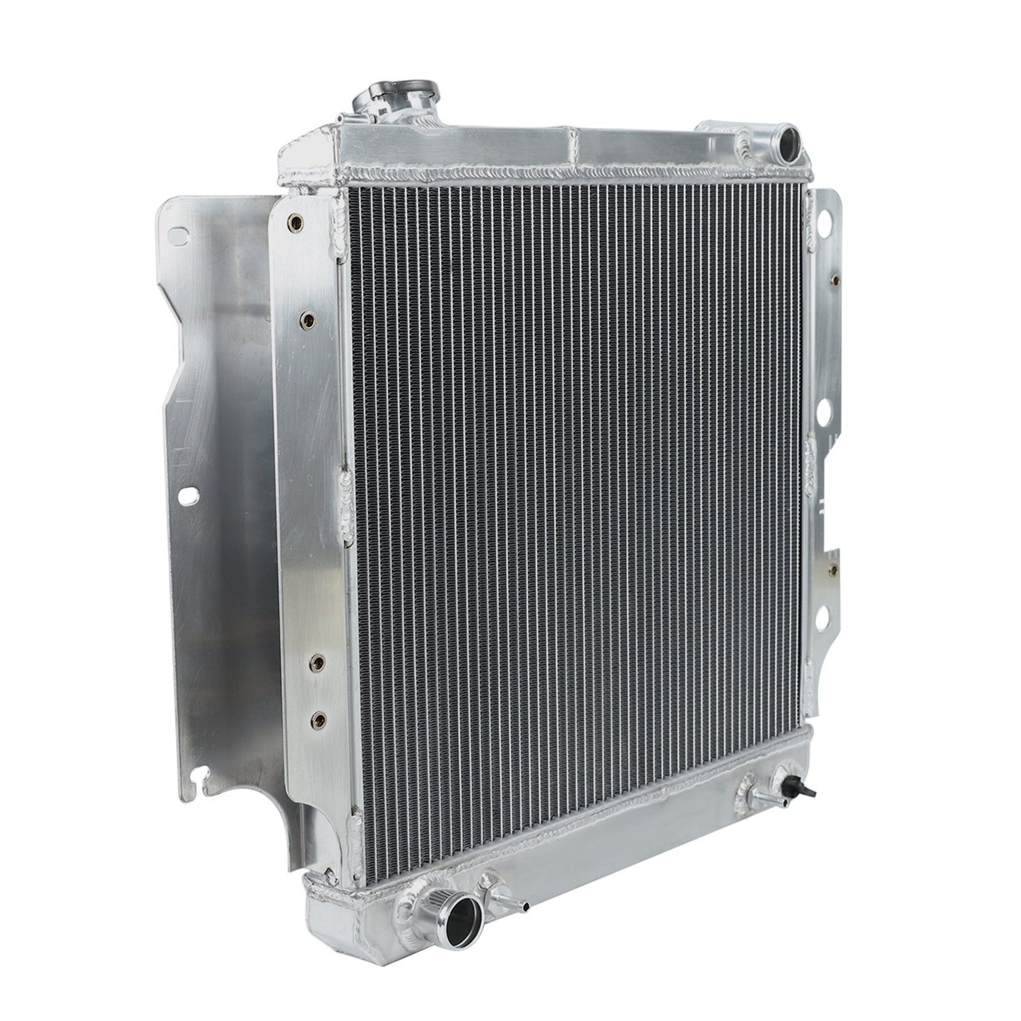 Radiador Aluminio Compatible con Jeep Wrangler TJ YJ 1986-2006 2.4 2.5 4.0 - 3 Filas
