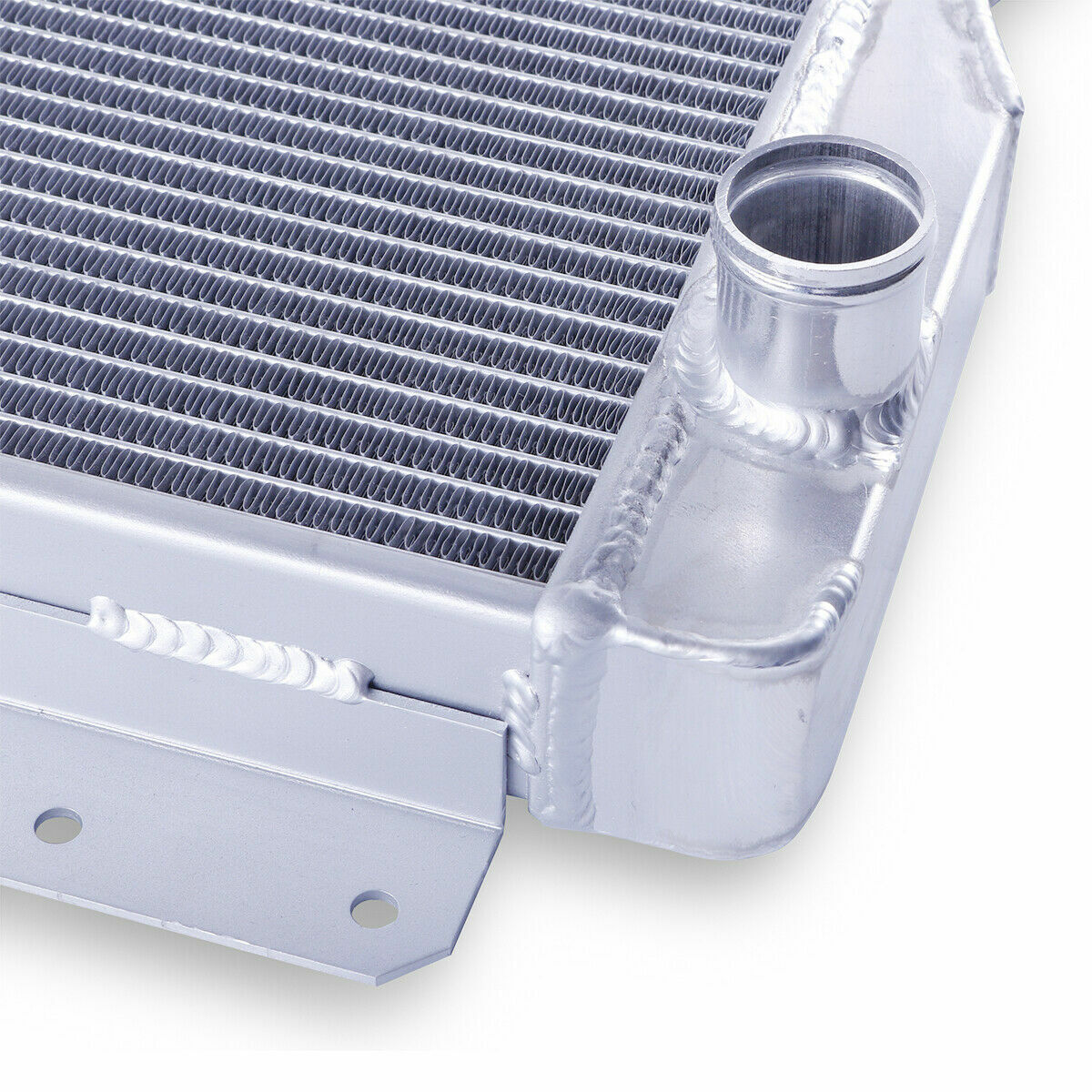 Radiador Aluminio para Jeep Willys CJ3 CJ5 CJ6 1948-1958 L4 L6 - 3 Filas Ideal para Restauracion