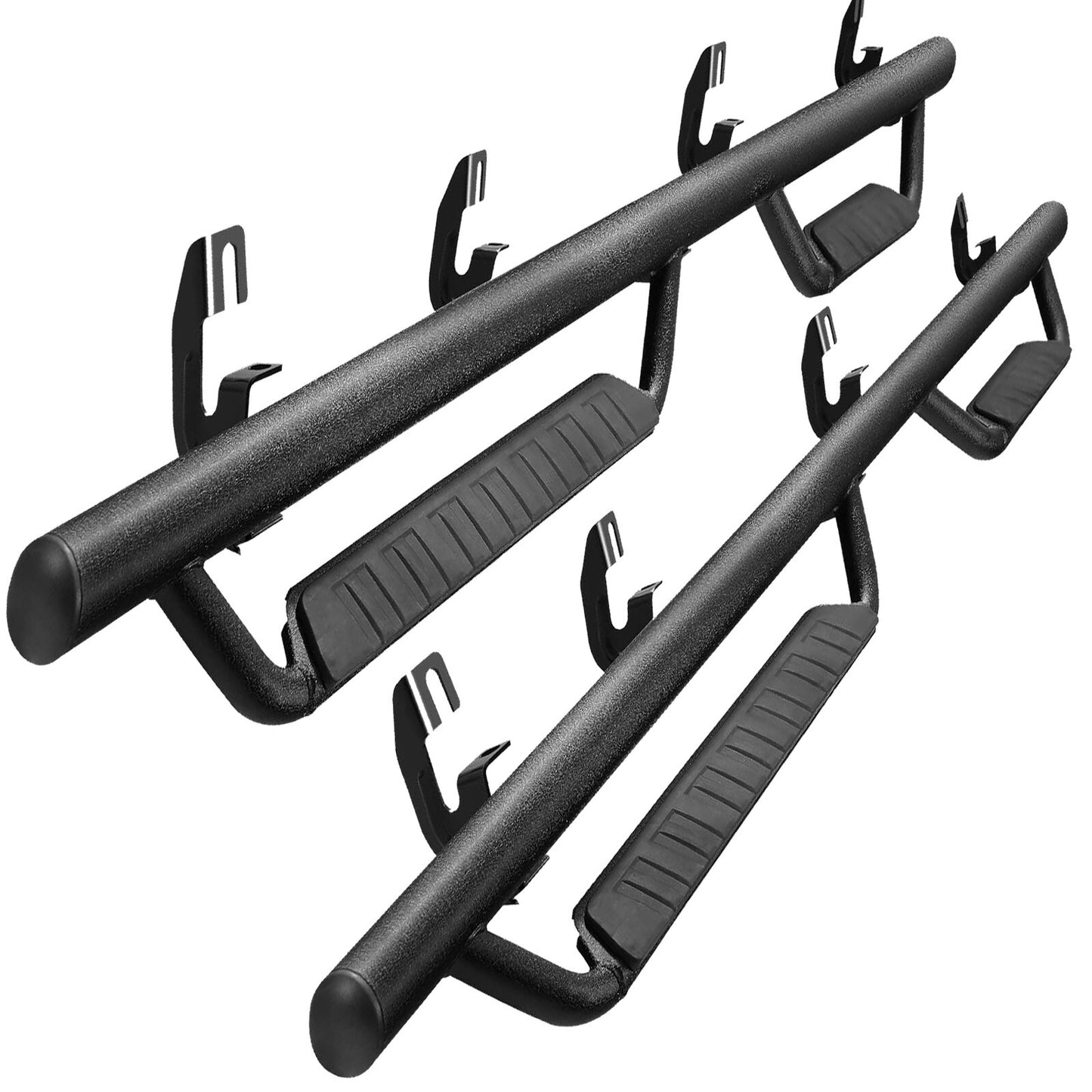 Estribos Laterales Side Steps para Chevrolet Colorado 2015-2025 4 Puertas - Tubo 3 pulgadas uso Rudo
