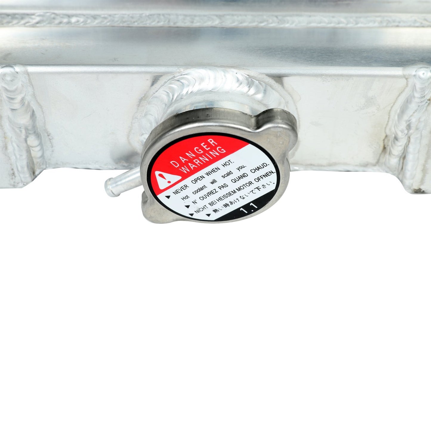 Radiador Aluminio Chevrolet 1963 1964 1965 1966 1667 1968 + Tolva de aluminio con Ventilador Incluido