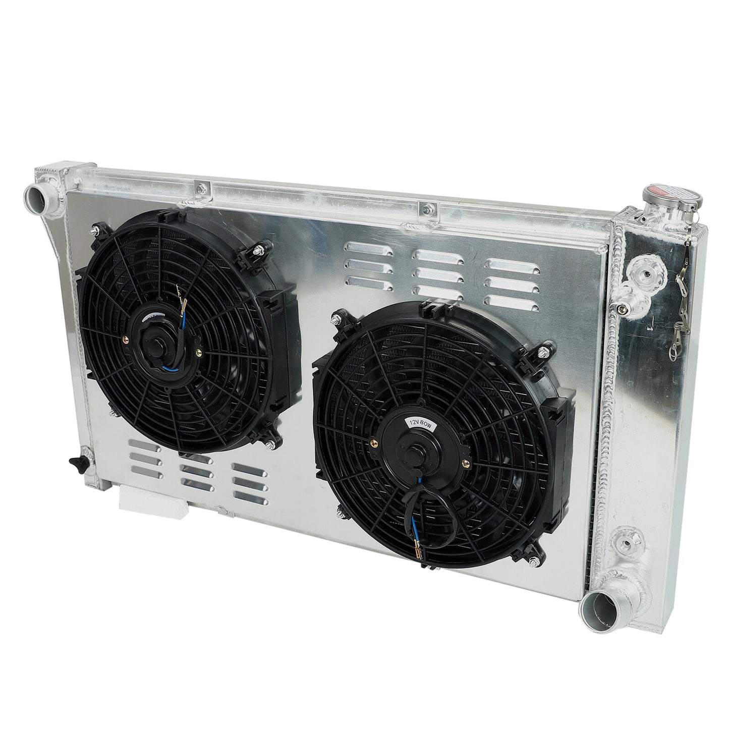 Radiador Aluminio de 3 filas para Chevrolet 1967 1968 1969 1970 1971 1972 - C10 C20 PickUp Silverado GMC Blazer K20