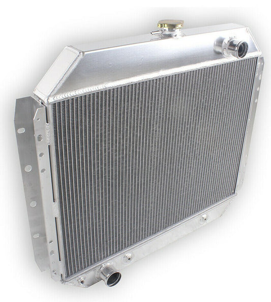 Radiador Aluminio Ford Bronco F100 F150 F250 F350 1966-1979 - 3 Filas Ideal para Restauraciones