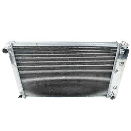 Radiador Aluminio Chevrolet Camaro Malibu MonteCarlo Nova C10 C20 Buick Regal 1970 a 1981 - 3 Filas ideal para Restauraciones