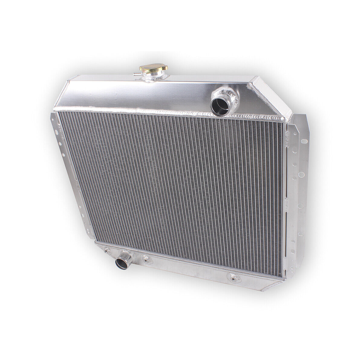Radiador Aluminio Ford Bronco F100 F150 F250 F350 1966-1979 - 3 Filas Ideal para Restauraciones