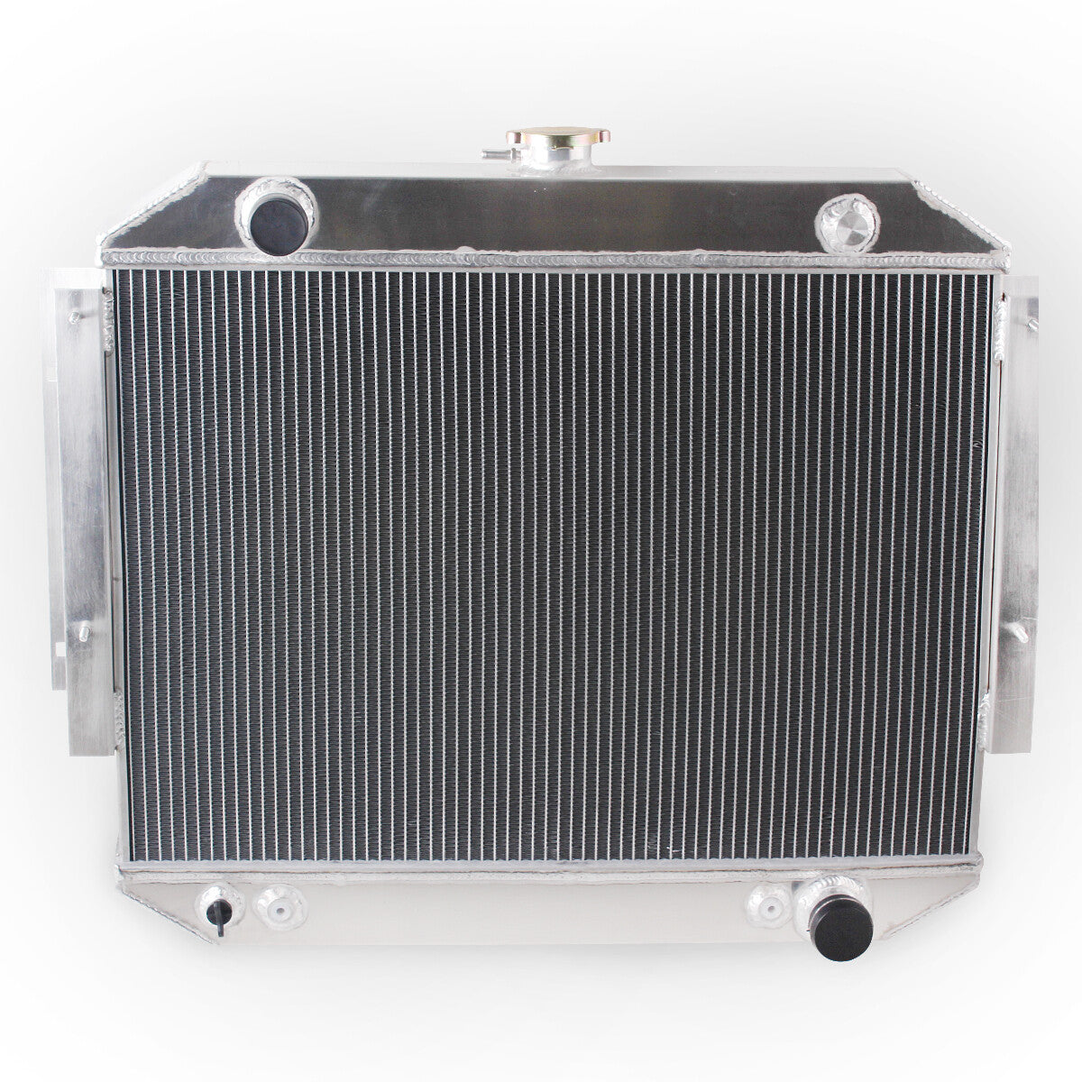 Radiador Aluminio Dodge Ram Ramcharger D100 D200 D250 Pickup 1970-1979 - 3 Filas Ideal para Restauraciones