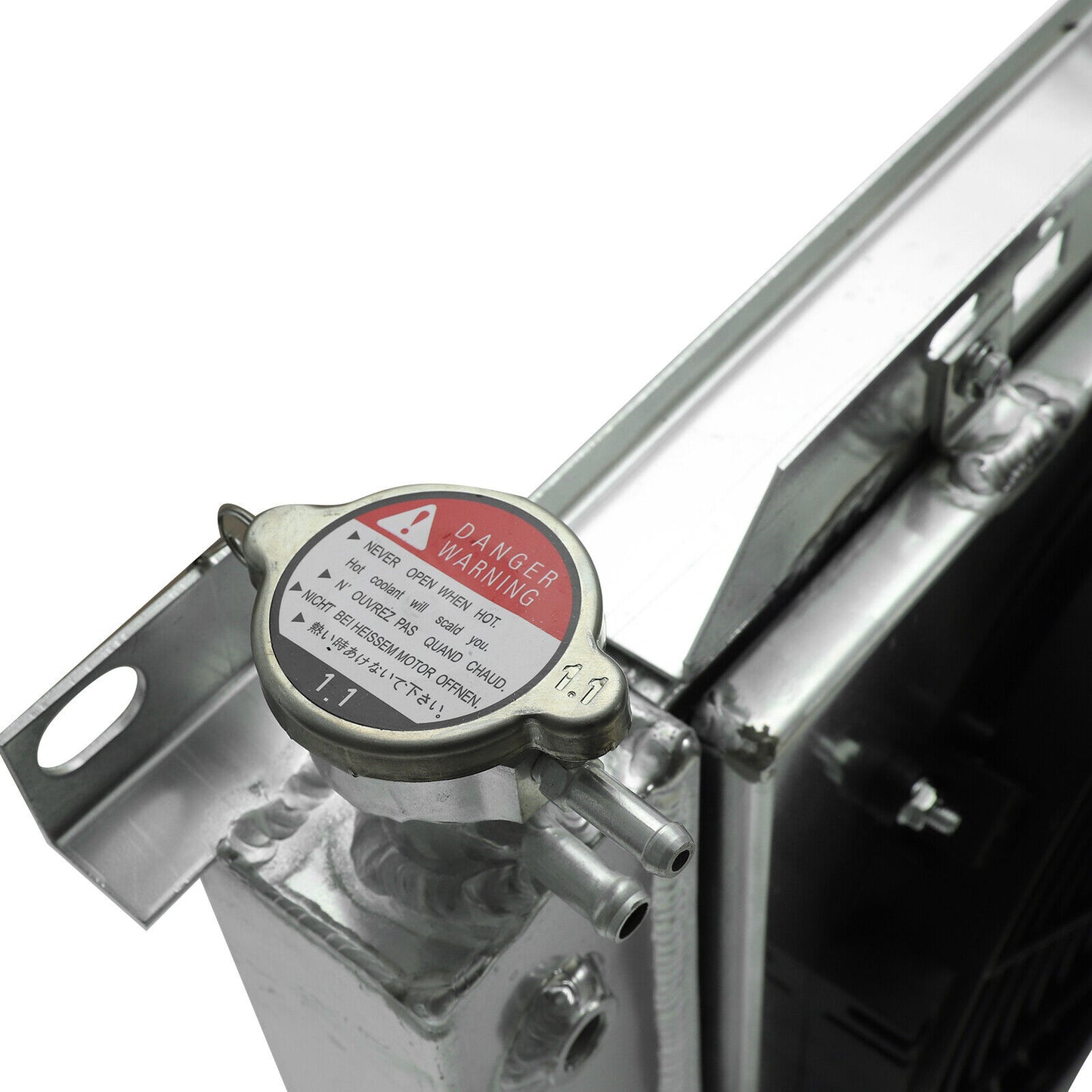 Radiador Aluminio Ford F150 F250 F350 Bronco 1985-1996 V8 - 3 Filas Ideal para Restauraciones