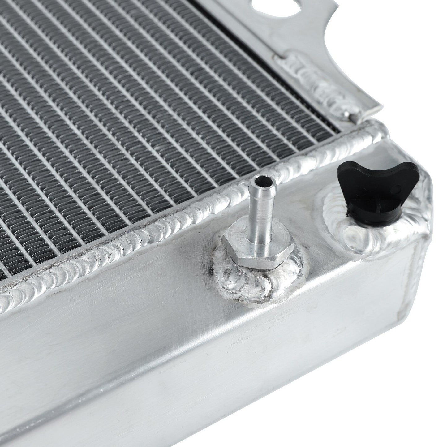 Radiador Aluminio Compatible con Jeep Wrangler TJ YJ 1986-2006 2.4 2.5 4.0 - 3 Filas