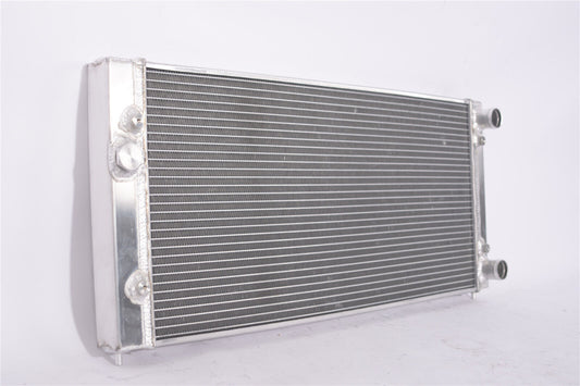 Radiador Aluminio VW Volkswagen Golf Jetta MK3 1.8 2.0 4 cil 1994-1998 Transmision Manual - 2 Filas Enfriamiento Mejorado