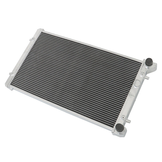 Radiador Aluminio Compatible con VW Volkswagen Golf Jetta MK4 TT 1999-2006 - 2 Filas Refrigeracion Optimizada