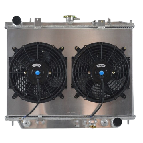 Radiador Aluminio Isuzu Rodeo Amigo Honda Passport 3.2 V6 1998-2004 + Tolva + Ventiladores