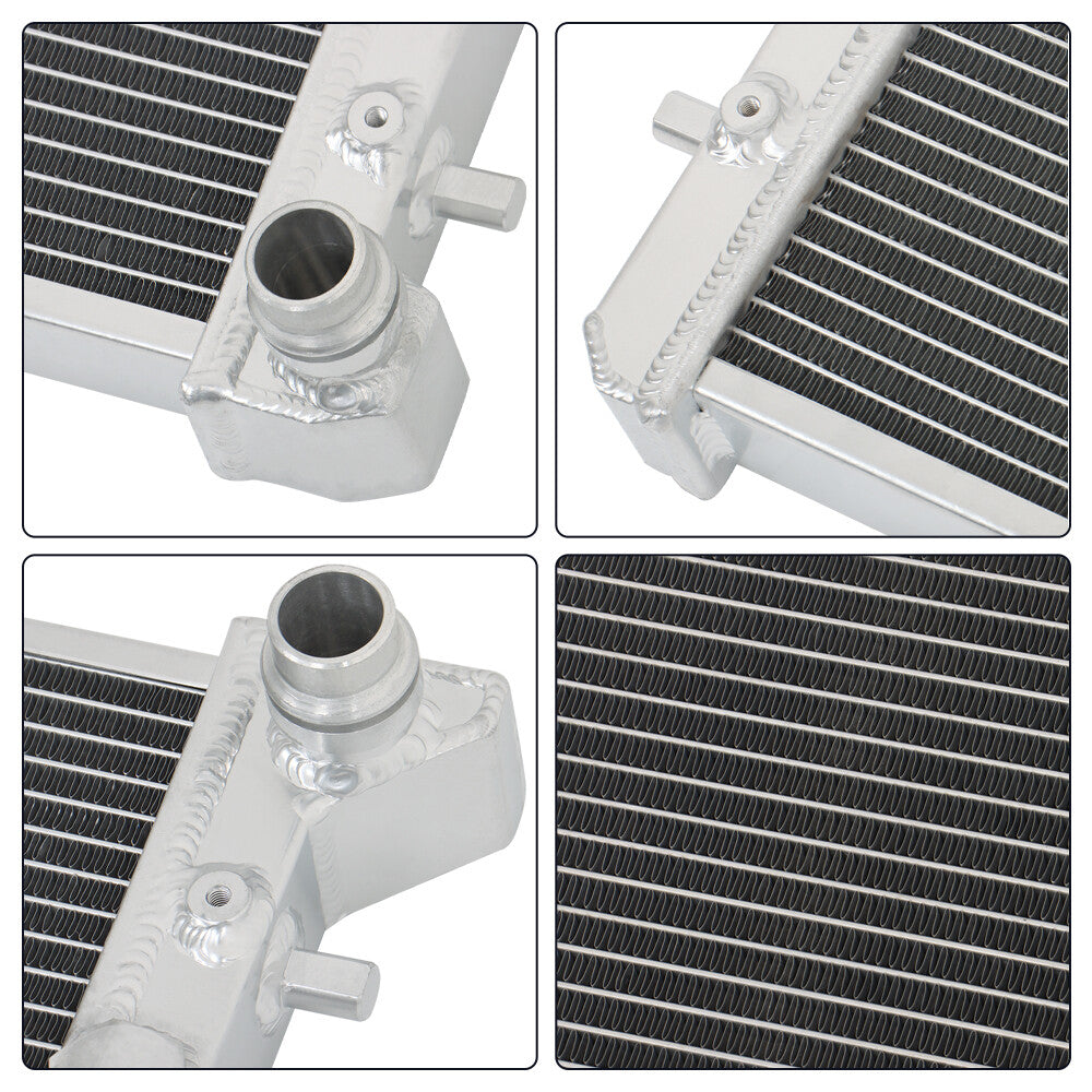 Radiador Aluminio Compatible con VW Volkswagen Golf Jetta MK4 TT 1999-2006 - 2 Filas Refrigeracion Optimizada